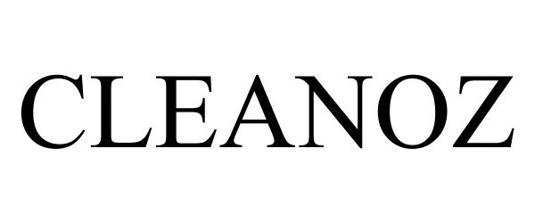 Trademark Logo CLEANOZ