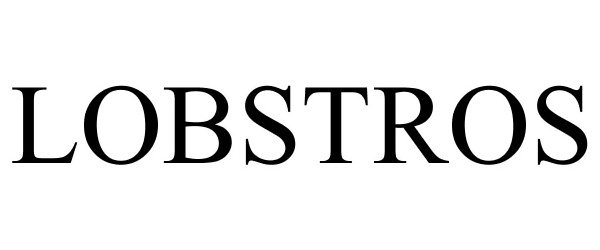 Trademark Logo LOBSTROS