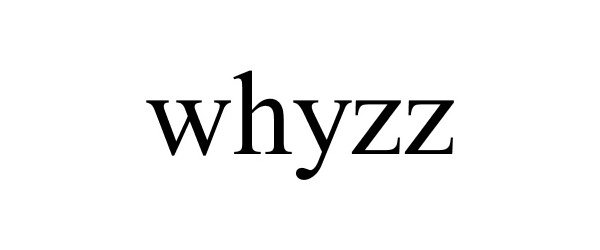 Trademark Logo WHYZZ