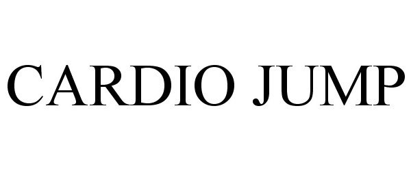 Trademark Logo CARDIO JUMP