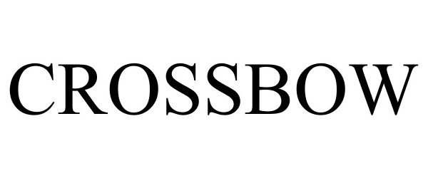 Trademark Logo CROSSBOW