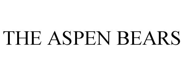 THE ASPEN BEARS