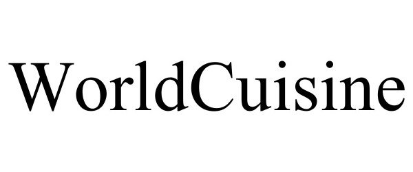 Trademark Logo WORLDCUISINE