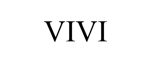 Trademark Logo VIVI