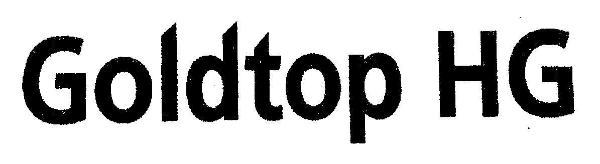 Trademark Logo GOLDTOP HG