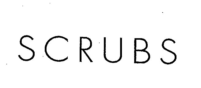 Trademark Logo SCRUBS