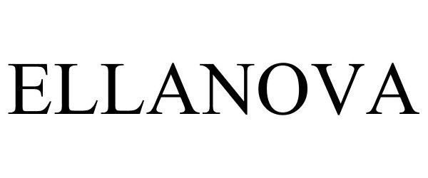 Trademark Logo ELLANOVA