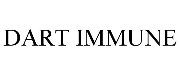 Trademark Logo DART IMMUNE