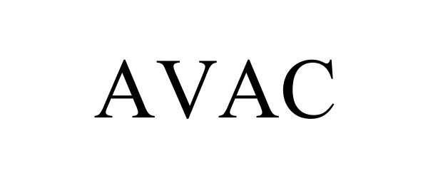 Trademark Logo AVAC