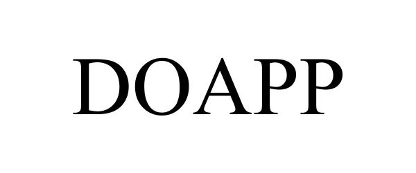  DOAPP