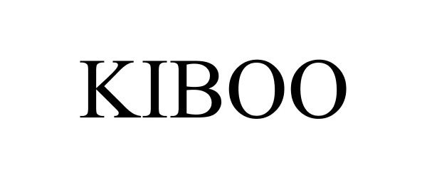 Trademark Logo KIBOO