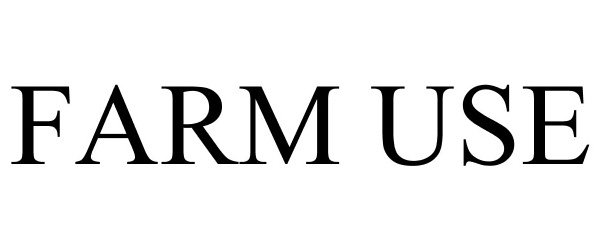 Trademark Logo FARM USE