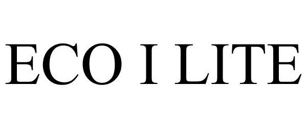 Trademark Logo ECO I LITE