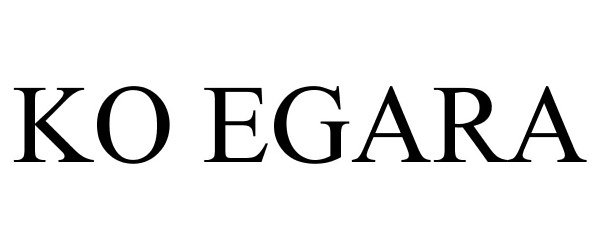  KO EGARA