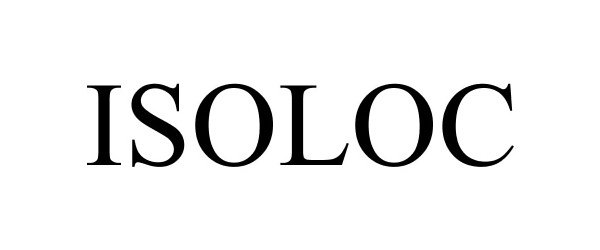 Trademark Logo ISOLOC