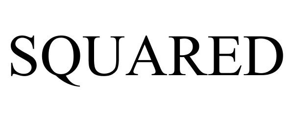 Trademark Logo SQUARED