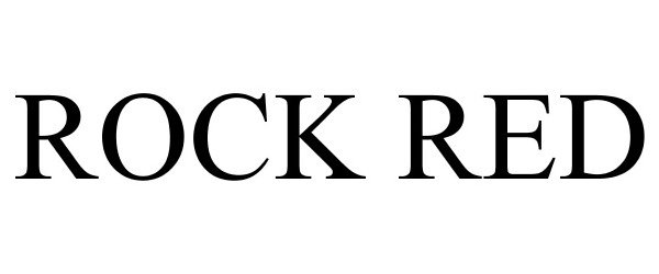 Trademark Logo ROCK RED