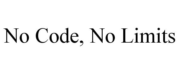  NO CODE, NO LIMITS