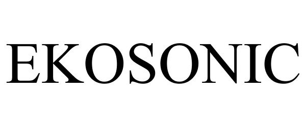 Trademark Logo EKOSONIC
