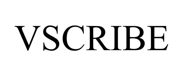 Trademark Logo VSCRIBE