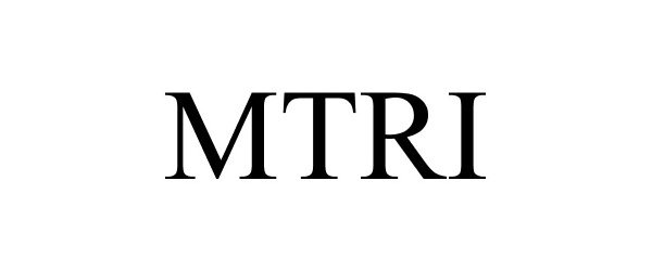 Trademark Logo MTRI