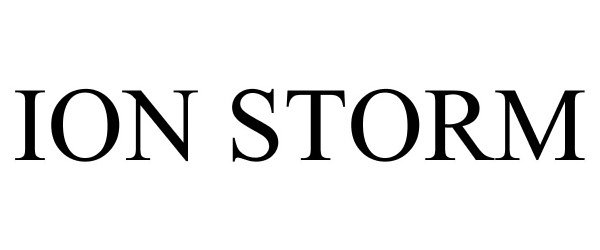 Trademark Logo ION STORM