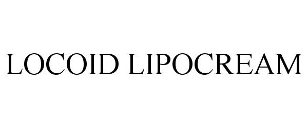 Trademark Logo LOCOID LIPOCREAM