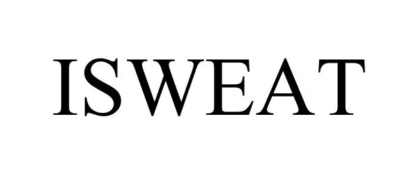 Trademark Logo ISWEAT
