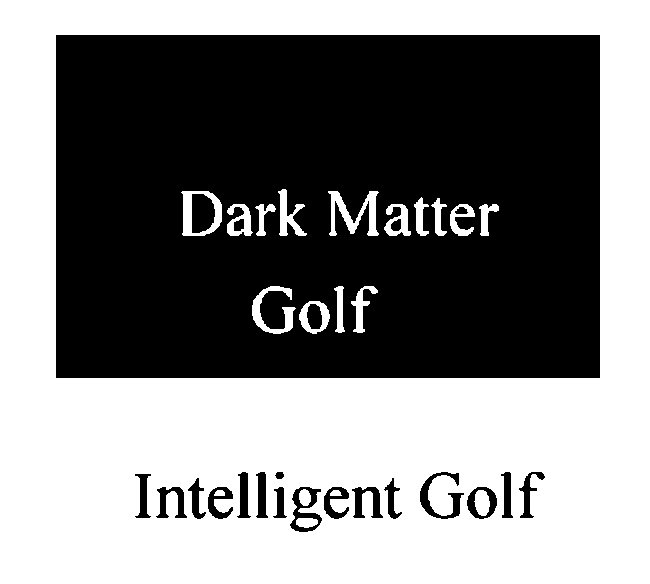  DARK MATTER GOLF INTELLIGENT GOLF