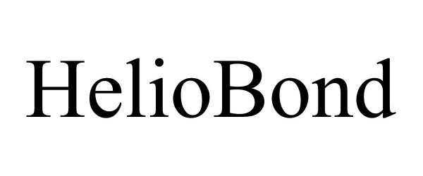 Trademark Logo HELIOBOND