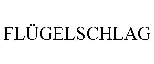 Trademark Logo FLÃGELSCHLAG