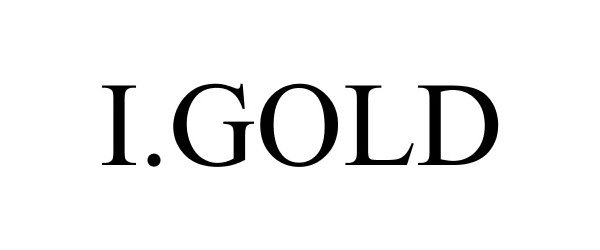 Trademark Logo I.GOLD