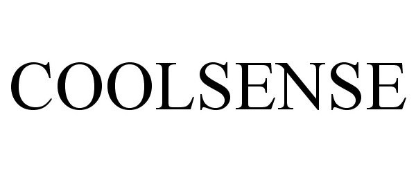 Trademark Logo COOLSENSE