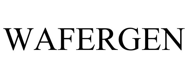 Trademark Logo WAFERGEN