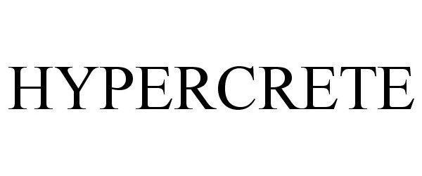 Trademark Logo HYPERCRETE
