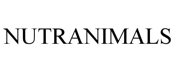 Trademark Logo NUTRANIMALS