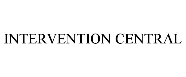  INTERVENTION CENTRAL