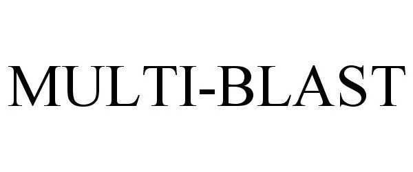 Trademark Logo MULTI-BLAST