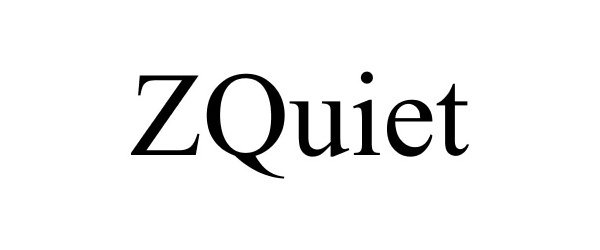 Trademark Logo ZQUIET