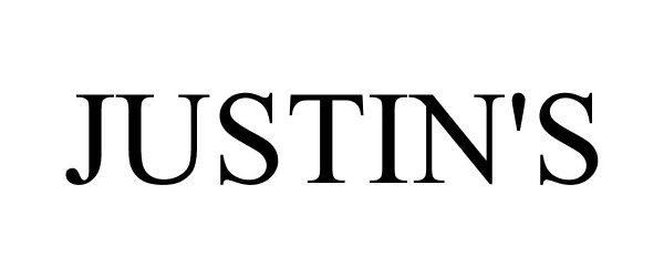 Trademark Logo JUSTIN'S