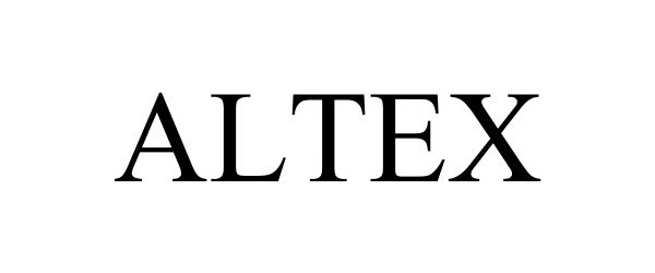 Trademark Logo ALTEX