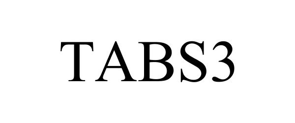 Trademark Logo TABS3