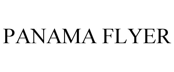  PANAMA FLYER