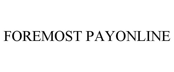  FOREMOST PAYONLINE