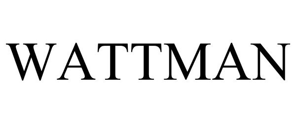 Trademark Logo WATTMAN