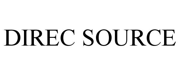 Trademark Logo DIREC SOURCE