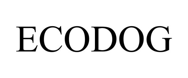 Trademark Logo ECODOG