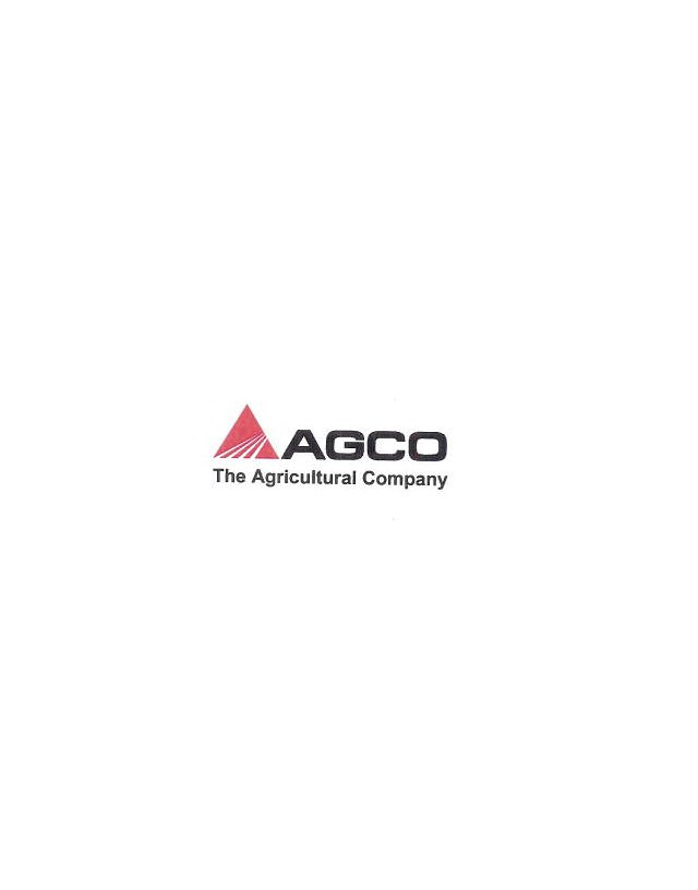 Trademark Logo AGCO THE AGRICULTURAL COMPANY