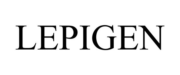 Trademark Logo LEPIGEN