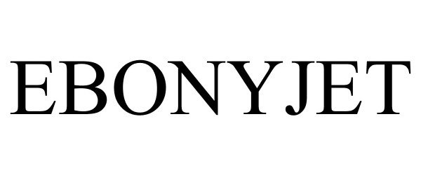 Trademark Logo EBONYJET